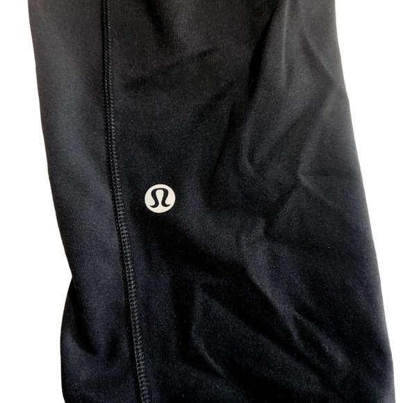 Lululemon Women's High Rise Pant 20" Inseam Athletic Leggings Pants Black ECU 6 - Picture 2 of 10